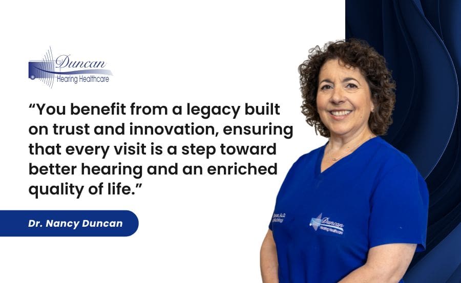 You benefit from a legacy built on trust and innovation, ensuring that every visit is a step toward better hearing and an enriched quality of life.